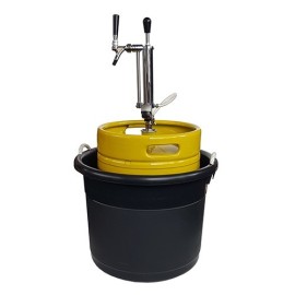 Robinet avec pompe à air manuelle