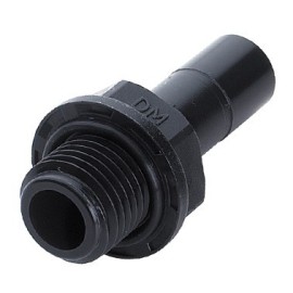 DM Adaptateur mâle M1/8 - queue lisse 5/16" (8mm)