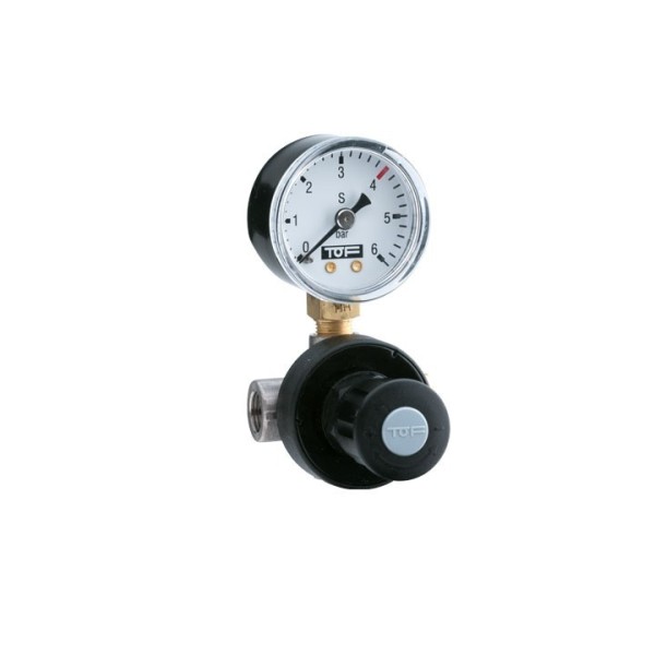 Mini détendeur primaire pour bouteilles de CO2 non réutilisables (sortie 5/16") Mini détendeur primaire pour bouteilles de CO2 non réutilisables (sortie 5/16")