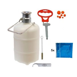 Kit de nettoyage type A avec tête en acier inoxydable