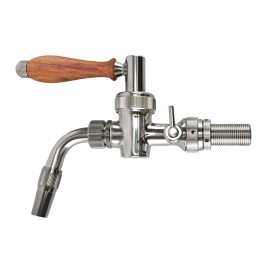 Robinet Nostalgia en acier inoxydable avec compensateur 5/8 - 35mm