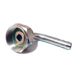Adaptateur coudé pour tête - robinet 5/8" laiton ou acier inoxydable