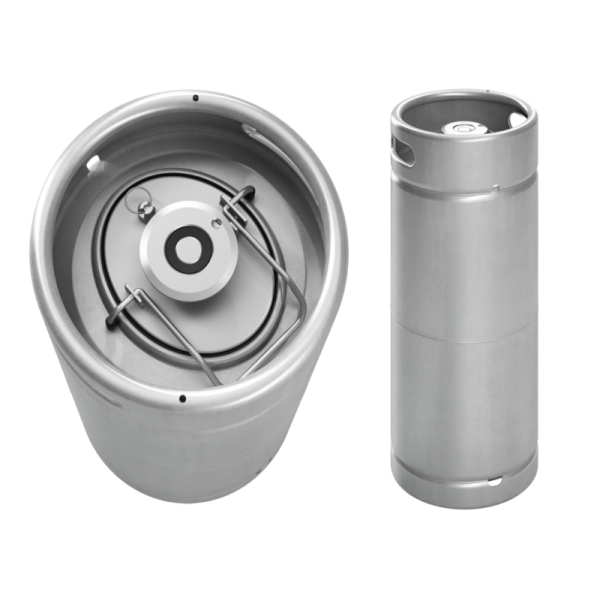 Fût de démarrage en acier inoxydable de 20 L - type de connexion S, A ou G Fût de démarrage en acier inoxydable de 20 L - type de connexion S, A ou G