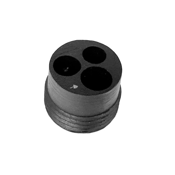 Bouchon en caoutchouc pour 3 tubes et phytons de bain Bouchon en caoutchouc pour 3 tubes et phytons de bain