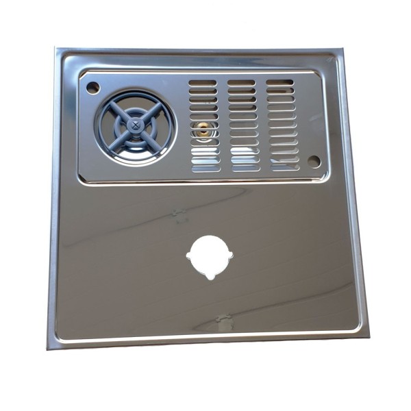 Égouttoir avec rince-verres 40x40cm Ø5CM à utiliser avec le support Égouttoir avec rince-verres 40x40cm Ø5CM à utiliser avec le support