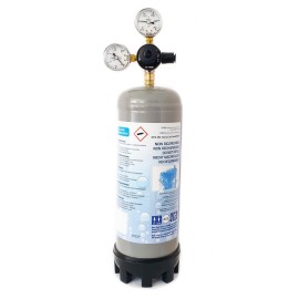 Kit bouteille de CO2 1200g + détendeur avec 2 manomètres (sortie 3/8")