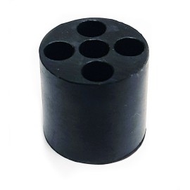 Bouchon en caoutchouc pour 5 tubes et phyton de bain