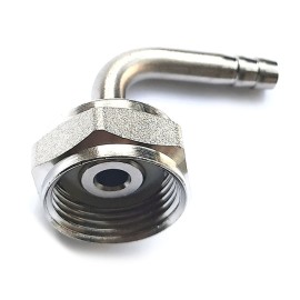 Adaptateur coudé 3/4" laiton ou acier inoxydable