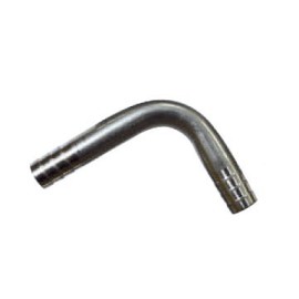 Raccord courvé en acier inoxydable 9mm pour tube 3/8