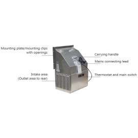 Unité de refroidissement latérale pour 2 à 8 fûts (500 W)
