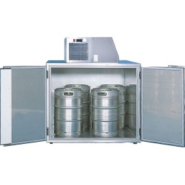 Refroidisseur de fûts en acier inoxydable - 4 fûts de 50l