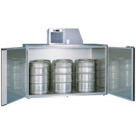 Refroidisseur de fûts en acier inoxydable - 6 fûts de 50l