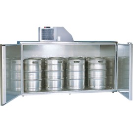 Refroidisseur de fûts en acier inoxydable - 8 fûts de 50l