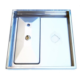 Égouttoir avec rince-verres 40x40cm Ø5CM à utiliser avec le support