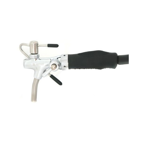 Robinet de pistolet chromé avec compensateur Robinet de pistolet chromé avec compensateur