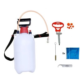 Kit de nettoyage avec fût à pompe manuelle