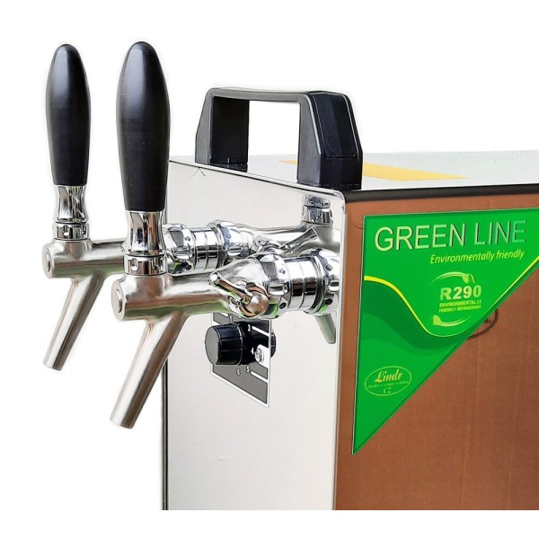Lindr KONTAKT 40 NEW avec robinets en inox Lindr KONTAKT 40 NEW avec robinets en inox