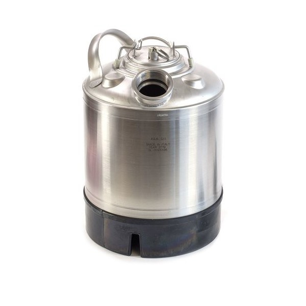 Fût de nettoyage en acier inoxydable 9L - 1 bec sans spatule Fût de nettoyage en acier inoxydable 9L - 1 bec sans spatule