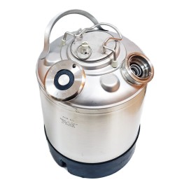 Fût de nettoyage en acier inoxydable 9L - connexion type A et S