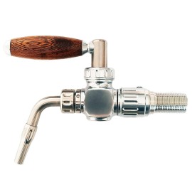 Robinet chromé Moravo avec compensateur 5/8" - 35mm