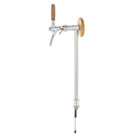 Colonne Lindr TUBE avec 1 robinet en acier inoxydable sans réfrigération