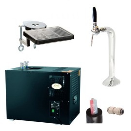 Ensemble réfrigérant préinstallé AS - 80 NEW + colonne avec 1 robinet + égouttoir avec vidange