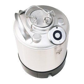 Fût de nettoyage en acier inoxydable 9L - 1 connexion type A