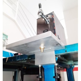 Égouttoir avec support 30 x 20cm avec vidange pour utilisation avec des tireuses portables Égouttoir avec support 30 x 20cm avec vidange pour utilisation avec des tireuses portables