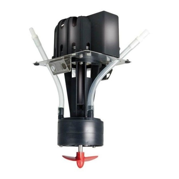 Pompe d'agitation G98 avec condenseur - 2 étages, 3 sorties pour V-50, V-100, V-200 Pompe d'agitation G98 avec condenseur - 2 étages, 3 sorties pour V-50, V-100, V-200