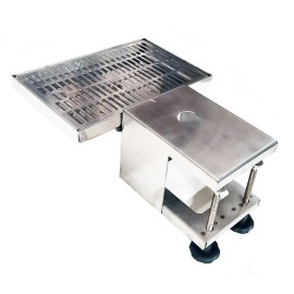 Égouttoir avec support 30 x 20 x 2cm ø35mm avec vidange