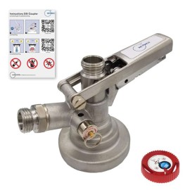 KeyKeg 5/8" DSI - acier inoxydable 304 pour la bière, le vin et les boissons non alcoolisées