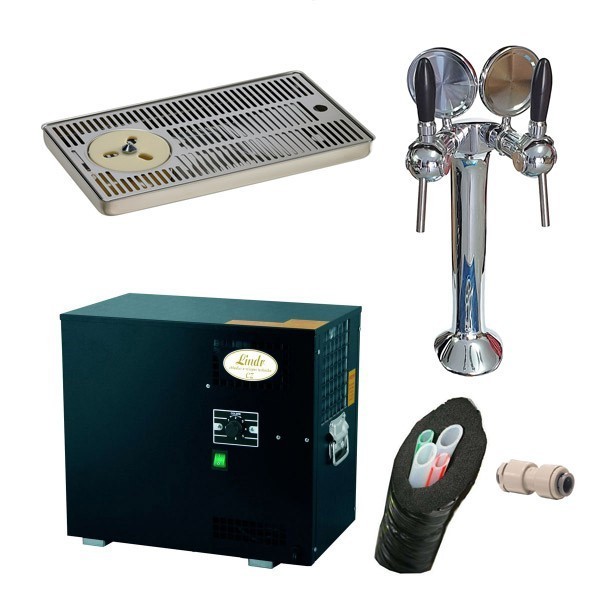Ensemble glacière préinstallée AS - 80 NEW + colonne avec 2 robinets + égouttoir avec rince-verres Ensemble glacière préinstallée AS - 80 NEW + colonne avec 2 robinets + égouttoir avec rince-verres
