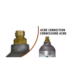 Détendeur pour bouteilles de CO2 avec raccord ACME (sortie 5/16" - 8mm OD) Détendeur pour bouteilles de CO2 avec raccord ACME (sortie 5/16" - 8mm OD)