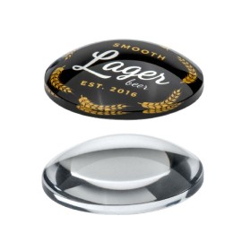 Médaillon fisheye pour logos Ø 81mm