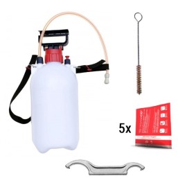Kit de nettoyage pour fontaine d'eau avec fût à pompe manuelle