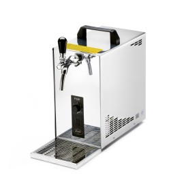 Ensemble colonne avec robinet +  égouttoir avec support + glacière + pompe Bevjet + fût Cornelius 19L