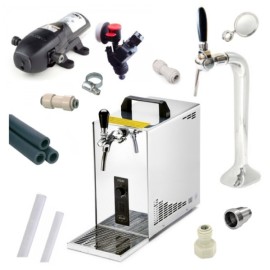 Ensemble BIB colonne avec robinet + refroidisseur + pompe Bevjet Compact + tête BIB Vitop