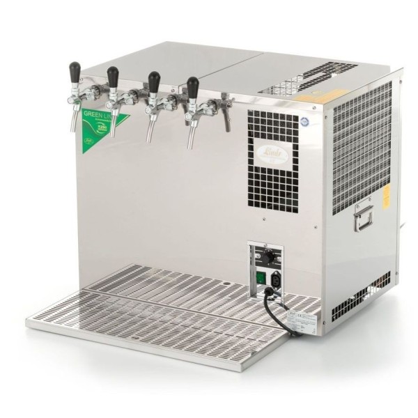 Lindr AS - 160 INOX Tropical NEW avec banc de glace et 4 robinets inox Lindr AS - 160 INOX Tropical NEW avec banc de glace et 4 robinets inox