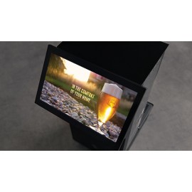 Lindr KONTAKT 60K VISION avec 2 robinets Cosmo pour cocktails + écran LCD Lindr KONTAKT 60K VISION avec 2 robinets Cosmo pour cocktails + écran LCD
