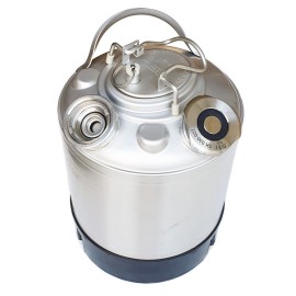 Fût de nettoyage en acier inoxydable 9L - connexion type G et type Mahou - San Miguel (S multiergot)