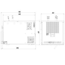 Ensemble glacière préinstallée AS - 110 INOX Tropical NEW + colonne avec 2 robinets + égouttoir encastrable Ensemble glacière préinstallée AS - 110 INOX Tropical NEW + colonne avec 2 robinets + égouttoir encastrable