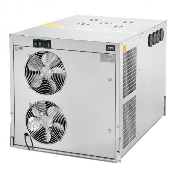 Refroidisseur Lindr AS-450 avec 1 pompe NRG12 et roues pour cuves de fermentation Refroidisseur Lindr AS-450 avec 1 pompe NRG12 et roues pour cuves de fermentation