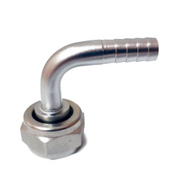 Adaptateur coudé pour tête - robinet 1/2" laiton