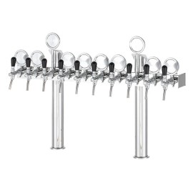 Colonne Lindr "T" avec sorties 10 x 5/8
