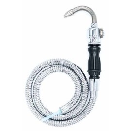 Robinet de pistolet chromé avec compensateur