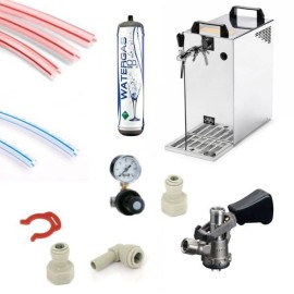 Ensemble Lindr KONTAKT 40 NEW avec un robinet et une tête pour fût Mahou de 30 litres