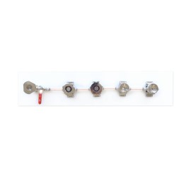 Pack de nettoyage avec 5 têtes de rinçage (type des têtes selon choix) + fût Cornelius 18l reconditionné