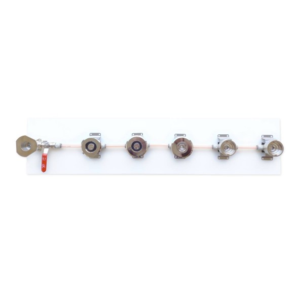 Pack de nettoyage avec 6 têtes de rinçage (type des têtes selon choix) + fût Cornelius 18l reconditionné Pack de nettoyage avec 6 têtes de rinçage (type des têtes selon choix) + fût Cornelius 18l reconditionné