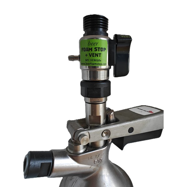 Foam stop BSP + Vent NEW - vanne d'arrêt de mousse pour tête 1/2" Foam stop BSP + Vent NEW - vanne d'arrêt de mousse pour tête 1/2"