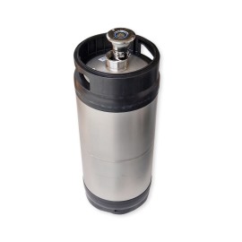 Fût GOKEG de 20 L en acier inoxydable  avec plongeur de type A